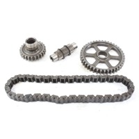 YAMAHA T-MAX XP 500 5GJ174510000 5GJ161390100 5GJ174520000 INGRANAGGI CATENA TRASMISSIONE ANTERIORE 04 - 07 DRIVE GEARS CHAIN