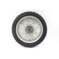 BMW F 650 GS 36317654027 CERCHIO RUOTA POSTERIORE 3.00X17 R13 99 - 07 REAR WHEEL 36318356848 SEGNI DI USURA