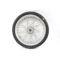 BMW F 650 GS 36317654026 CERCHIO RUOTA ANTERIORE 2.50X19 R13 99 - 07 FRONT WHEEL 36318563864 CON AMMACCATURA