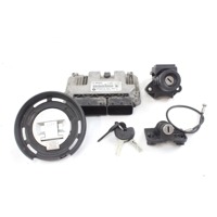 BMW R 1200 R 13618521661 51257700072 KIT CHIAVI ECU ACCENSIONE K27 09 - 14 KEYS LOCKS ECU KIT