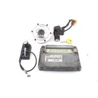 BMW R 1150 R 51252313183 KIT CHIAVI ECU ACCENSIONE R28 99 - 07 KEY LOCK ECU KIT