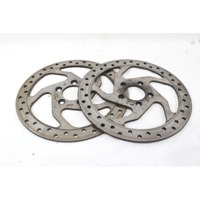 HARLEY DAVIDSON STREET ROD 750 41500137 41500122 COPPIA DISCHI FRENO ANTERIORI XG750 17 - 20 FRONT BRAKE DISCS