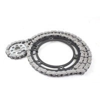 BMW G 310 GS 33848560450 33828560446 KIT CATENA CORONA E PIGNONE 6.000 KM K02 16 - 20 CHAIN SPROCKETS KIT