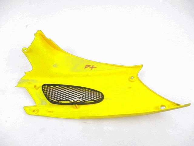 CARENA LATERALE DESTRA INFERIORE SELLA PEUGEOT SPEEDFIGHT 2 X-RACE 50 RIGHT SIDE FAIRING DA RIPARARE