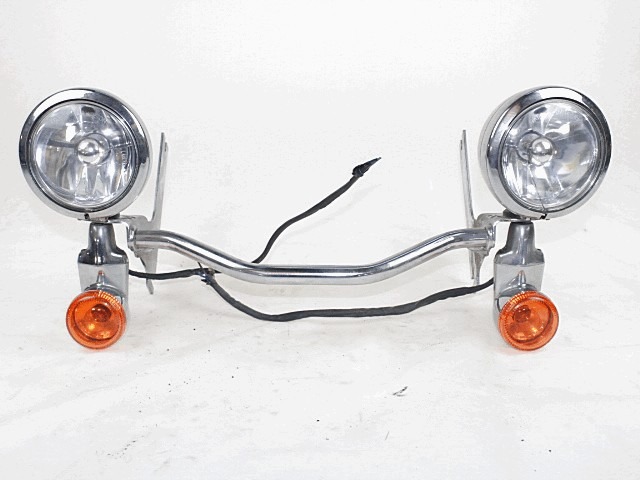 FARO SPOT ANTERIORE HARLEY DAVIDSON HEADLIGHT VETRO FARO SINISTRA CREPATO