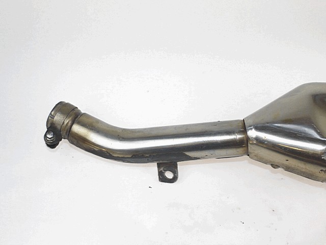 SILENZIATORE DI SCARICO SINISTRA KAWASAKI Z 1000 2003 - 2006 18091-0019 LEFT EXHAUST SILENCER LEGGERMENTE AMMACCATO GRAFFIATO