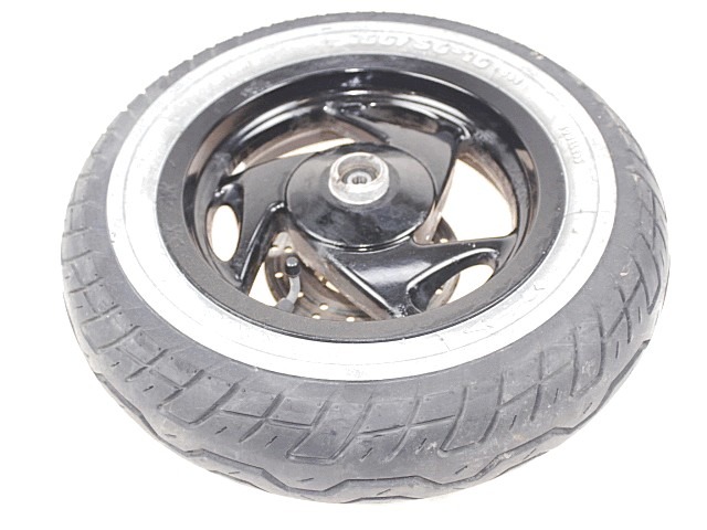 CERCHIO RUOTA ANTERIORE 10 POLLICI MALAGUTI YESTERDAY 50 1997 - 1999 FRONT WHEEL DA RIVERNICIARE