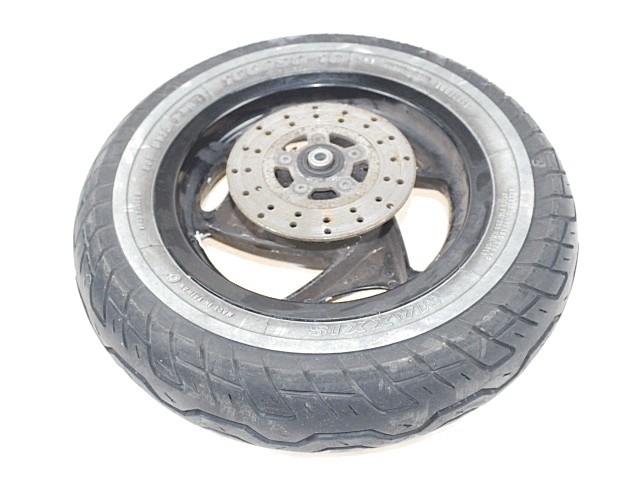 CERCHIO RUOTA ANTERIORE 10 POLLICI MALAGUTI YESTERDAY 50 1997 - 1999 FRONT WHEEL DA RIVERNICIARE