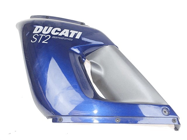 CARENA LATERALE ANTERIORE SINISTRA DUCATI ST2 1997 - 2002 480.1.058.1DD LEFT SIDE FRONT FAIRING ANGOLO SUPERIORE DANNEGGIATO