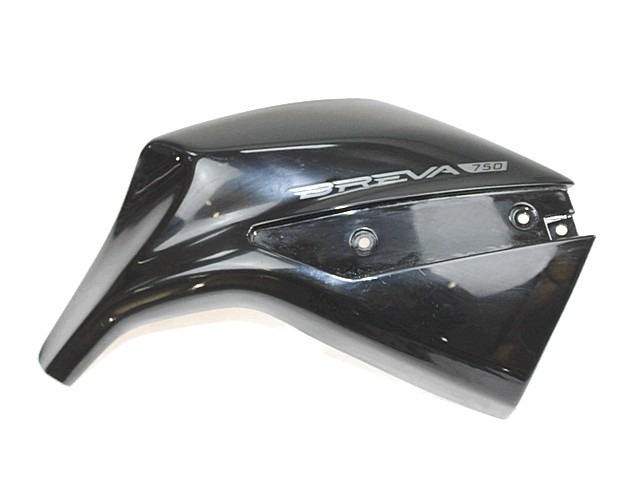 CARENA LATERALE FIANCHETTO SERBATOIO DESTRA MOTO GUZZI BREVA V 750 IE GU32576210 RIGHT SIDE FUEL TANK FAIRING DA RIPARARAE LEGGERMENTE GRAFFIATA