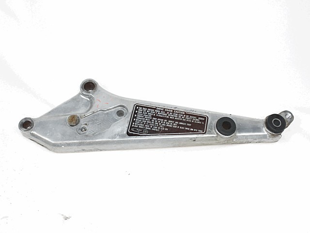 SUPPORTO PEDALINE SINISTRA HONDA CB 750 F RC04 1980 - 1984 LEFT FOOTRESTS BRACKET CON GRAFFI DA RIVERNICIARE