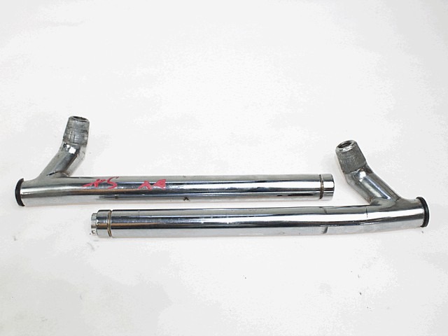 COPPIA SEMI MANUBRI HONDA CB 750 F RC04 1980 - 1984 HANDLEBARS DA RADDRIZZARE