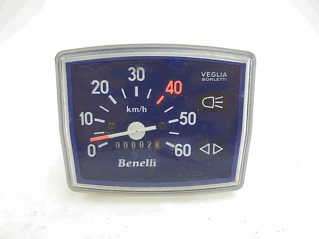 QUADRO CONTACHILOMETRI VEGLIA BORLETTI BENELLI S 50 61.37731 SPEEDOMETER RICAMBIO NUOVO