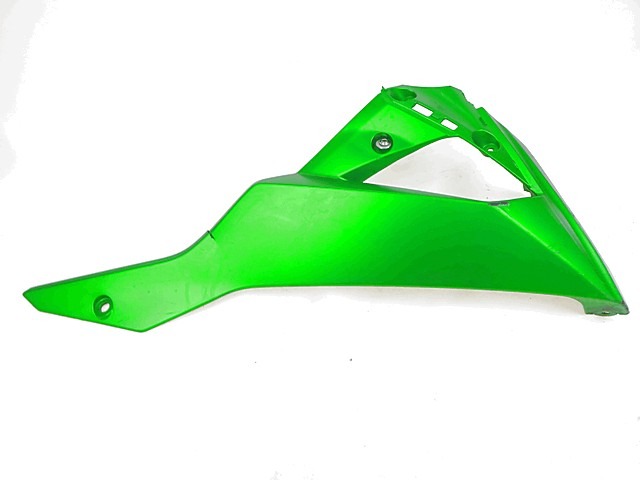 CARENA SOTTOSCOCCA DESTRA KAWASAKI Z 300 ABS 2015 - 2016 55028046335K RIGHT UNDERBODY FAIRING DA RIPARARE STRISCIATA