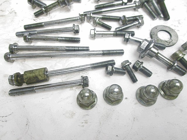 SET BULLONERIA VITI PERNI GENERICO MALAGUTI BLOG 160 BOLTS SCREWS AXLES SET