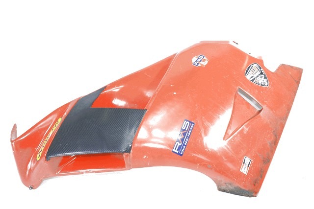 CARENATURA ANTERIORE SINISTRA CAGIVA MITO 125 1990 - 1991 800066319 800066325  LEFT SIDE FRONT FAIRING DA RIPARARE RIVERNICIARE CON MODIFICA