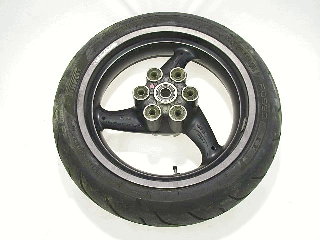 RUOTA POSTERIORE MARCHESINI 17 POLLICI DUCATI MONSTER 696 2008 - 2014 50221301AB REAR WHEEL