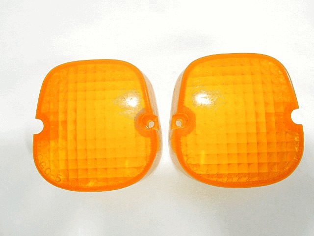 COPPIA PLASTICA VETRO FRECCE PER MOTO 540122 TURN LIGHT GLASS 