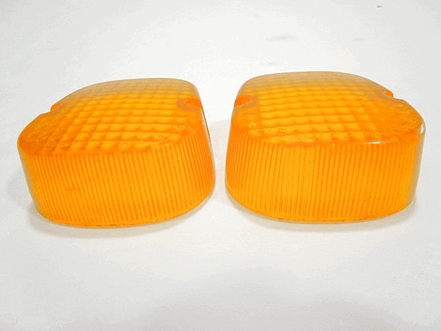 COPPIA PLASTICA VETRO FRECCE PER MOTO 540122 TURN LIGHT GLASS 