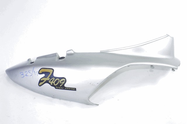 CARENA POSTERIORE DESTRA TGB F409 150 453003 RIGHT SIDE REAR FAIRING CON GRAFFI ATTACCO DANNEGGIATI