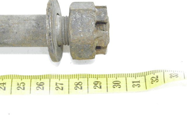 PERNO RUOTA CM 29 PER MOTO D'EPOCA WHEEL AXLE DA RESTAURARE 