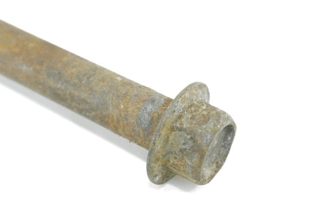 PERNO RUOTA CM 26 PER MOTO D'EPOCA WHEEL AXLE DA RESTAURARE 