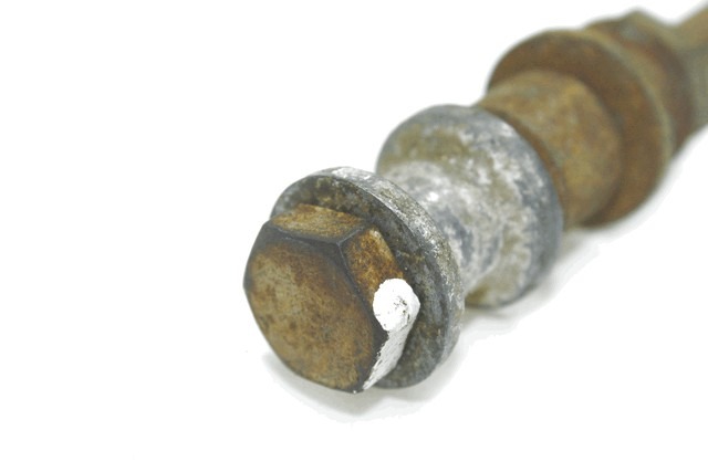 PERNO RUOTA CM 20 PER MOTO D'EPOCA WHEEL AXLE DA RESTAURARE 