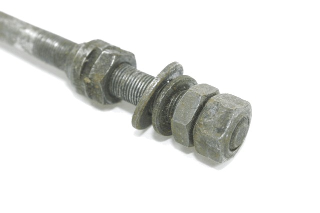 PERNO RUOTA CM 17.5 PER MOTO D'EPOCA WHEEL AXLE