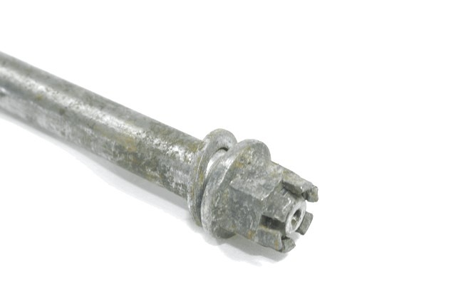 PERNO RUOTA CM 23.5 PER MOTO D'EPOCA WHEEL AXLE 