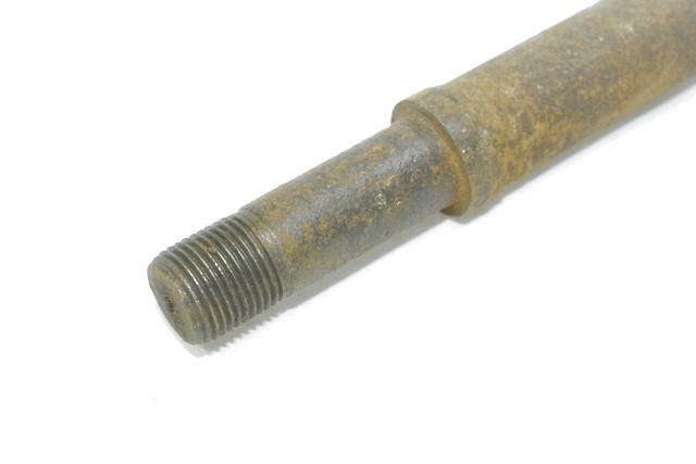 PERNO RUOTA CM 21 PER MOTO D'EPOCA WHEEL AXLE DA RESTAURARE