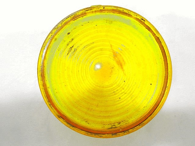 PLASTICA VETRO FRECCA PER MOTO CICLOMOTORE D'EPOCA TURN LIGHT GLASS