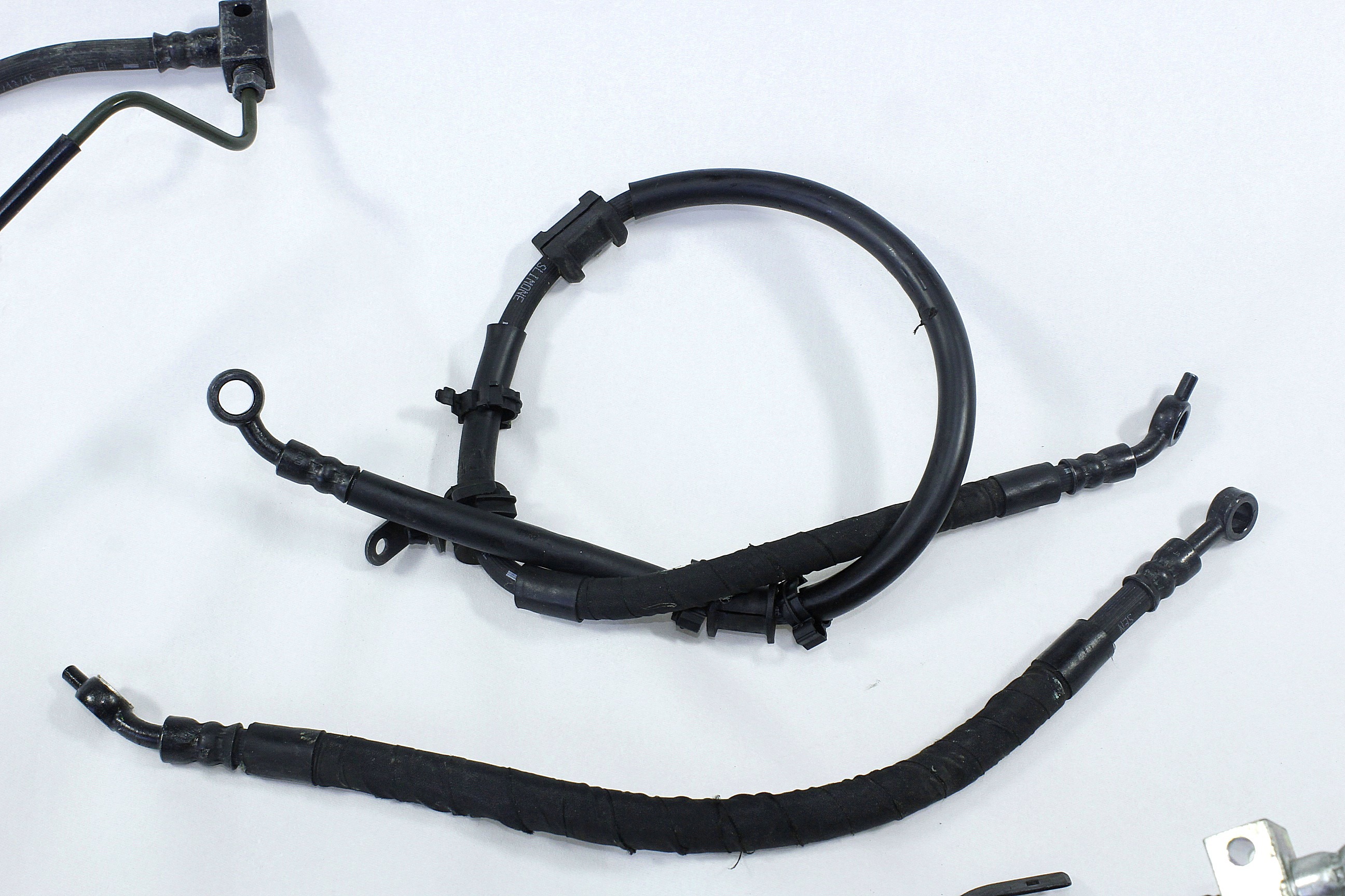 TUBAZIONE FRENI COMPLETA YAMAHA MT-07 ABS RM17 17 - 18 1XB258720000 BU22584A0000 BU22584B0000 BRAKE HOSES 