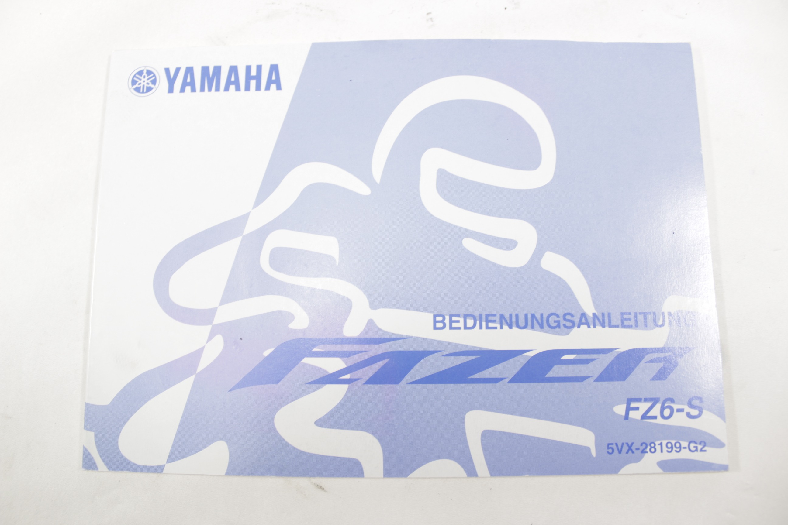 BEDIENUNGSANLEITUNG YAMAHA FZ6 FAZER 2004 - 2007 5VX28199G2 GERMAN OWNER'S MANUAL