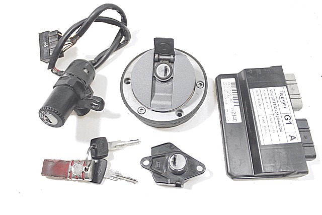 TELAIO CON DOCUMENTI E KIT CHIAVI ACCENSIONE TRIUMPH TIGER 1050 2006 - 2012 T2072795 T1292630 T2500266 FREME WITH ECU KEYS KIT