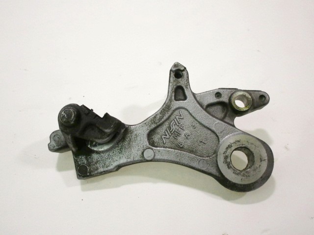 SUPPORTO PINZA FRENO POSTERIORE NISSIN HONDA TRANSALP XL 700 V ( 2007 - 2013 ) 43110MFFD01 REAR BRAKE CALIPER BRACKET