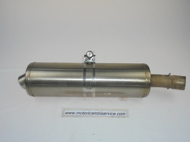 SILENZIATRORE BMW F 650 GS 2006-2017 18127679350 MUFFLER CON AMMACCATURA