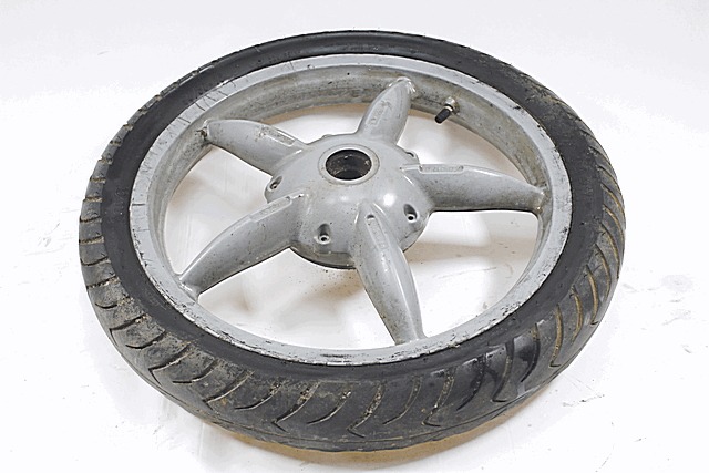 CERCHIO RUOTA POSTERIORE APRILIA SCARABEO 100 4T 1999 - 2002 AP8208733 REAR WHEEL CON GRAFFI