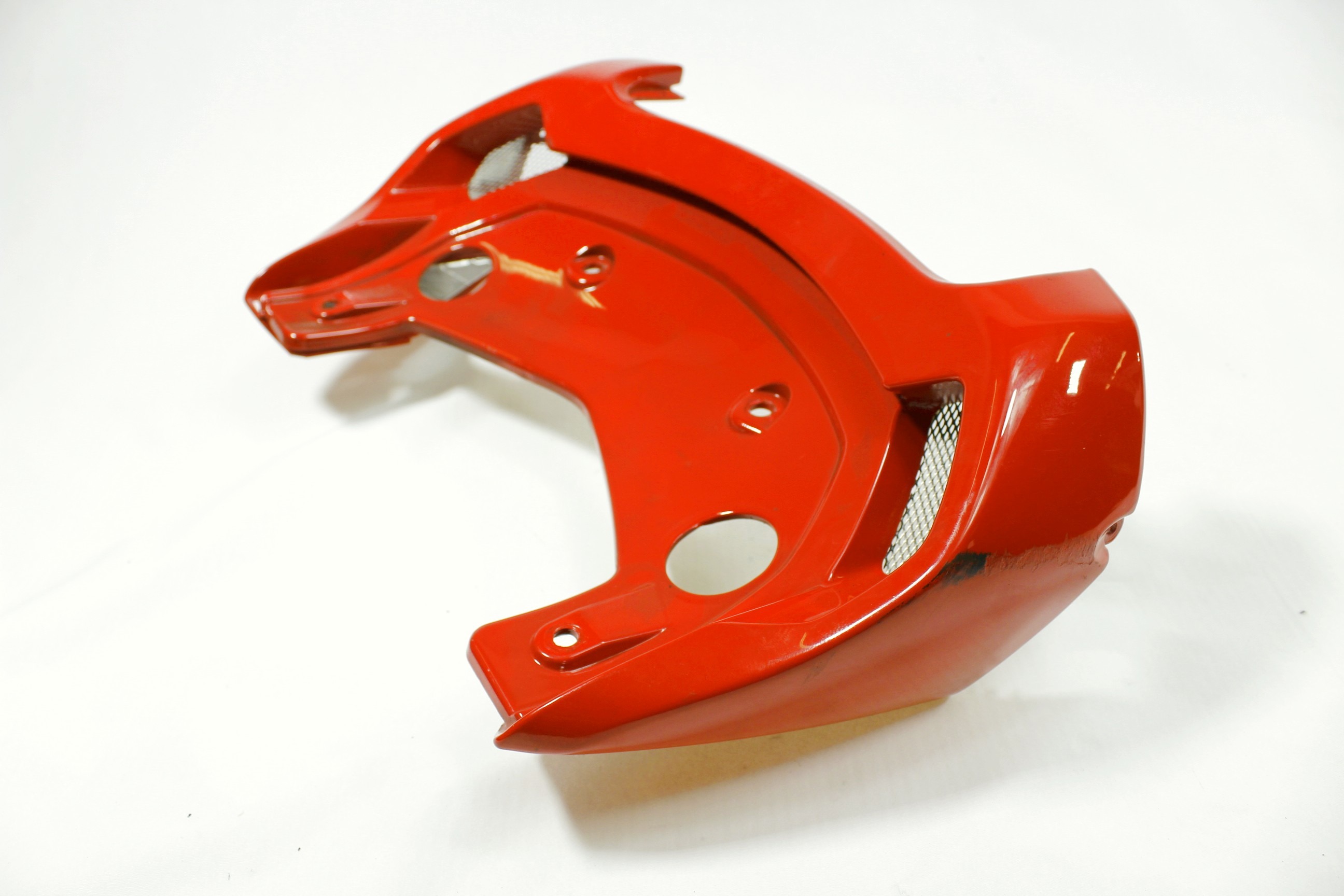 CARENA CENTRALE SELLA DUCATI 749 S 2003 - 2007 48310362AA CENTRAL SADDLE FAIRING CON GRAFFI