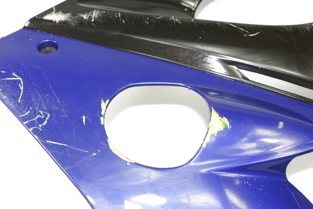 CARENA ANTERIORE DESTRA YAMAHA YZF 600 R THUNDERCAT 1996 - 2004 4TVY283V000X RIGHT SIDE FRONT FAIRING CON GRAFFI PICCOLA CREPA