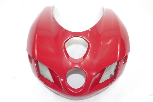 CUPOLINO CARENA FARO ANTERIORE DUCATI 749 R 2003 - 2007 48130251C COWLING HEADLIGHT FAIRING CON RIPARAZIONI ATTACCO PARABREZZA DANNEGGIATO