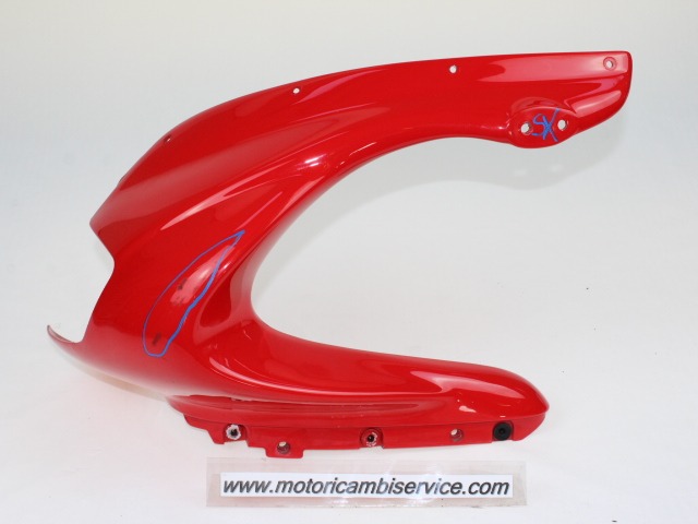 CARENA SINISTRA CUPOLINO DUCATI SS  620 S SUPERSPORT 2003-2004 0028459 LEFT HALF-HEADLIGHT FAIRING CON DIFETTI