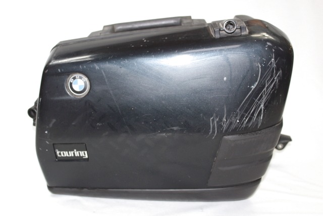 BAULETTO BORSA LATERALE DESTRA CON SUPPORTO BMW K75 C K569 1984 - 2005 46542316182 RIGHT SIDE INTEGRAL CASE CON GRAFFI