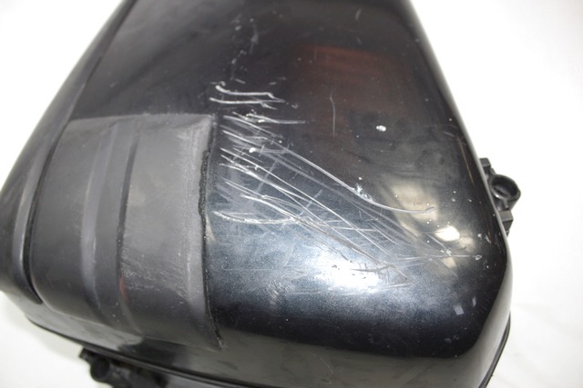 BAULETTO BORSA LATERALE DESTRA CON SUPPORTO BMW K75 C K569 1984 - 2005 46542316182 RIGHT SIDE INTEGRAL CASE CON GRAFFI