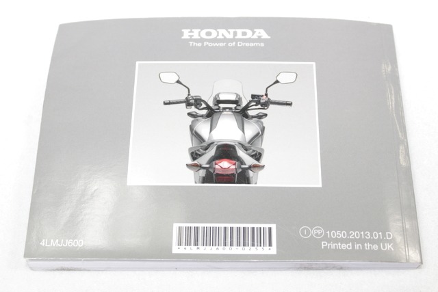 MANUALI USO E MANUTENZIONE HONDA NC 700 X 2012 - 2013 OWNER'S MNANUALS