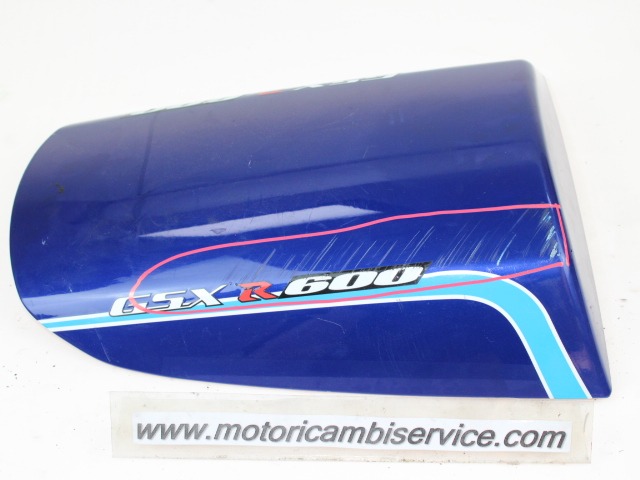 COPRI SELLA POSTERIORE SUZUKI GSX R 600 2001-2003 4555040F10YC2 REAR SEAT COVER STRISCIATO