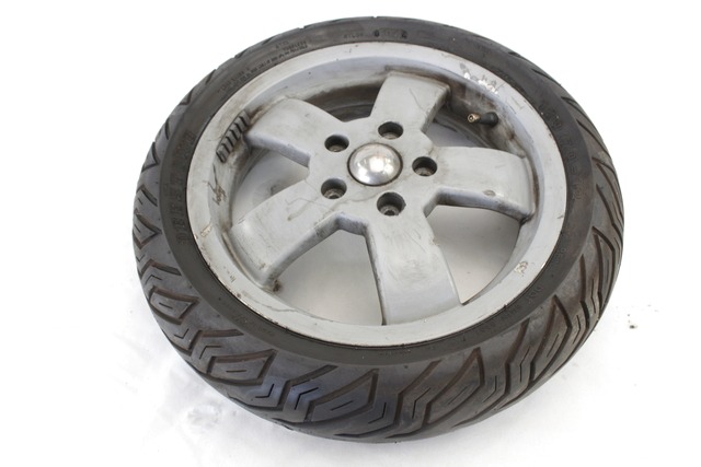 CERCHIO RUOTA 3.00X12 PIAGGIO VESPA GTS 250 2005 - 2012 56347R WHEEL CON GRAFFI SEGNI DI UUSURA PNEUMATICO ANTERIORE 