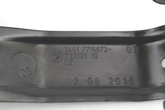 BMW G 650 GS 34517716672 SUPPORTO MODULATORE ABS R13 08 - 15 MODULATOR BRACKET