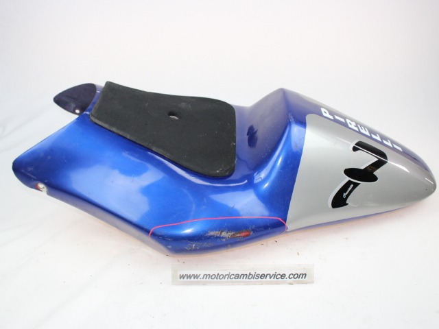 CARENA POSTERIORE YAMAHA YZFR6 RJ03 (2003-2004) 5SLY217100P0 REAR FAIRING  IN VETRORESINA STRISCIATA