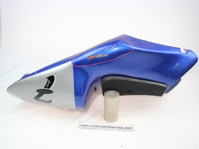 CARENA POSTERIORE YAMAHA YZFR6 RJ03 (2003-2004) 5SLY217100P0 REAR FAIRING  IN VETRORESINA STRISCIATA