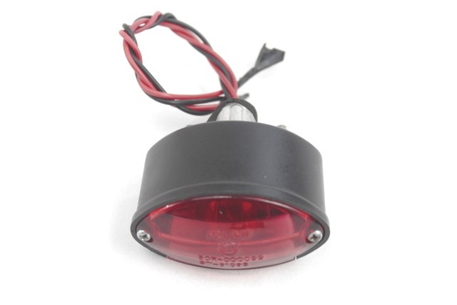 FARO POSTERIORE LUCE TARGA TAILLIGHT PER MOTO UNIVERSALE CUSTOM SENZA CONNETTORE